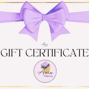 Gift Certificate