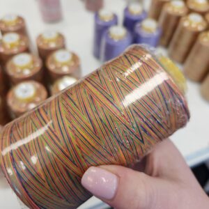 Bright Rainbow Overlocker Cones