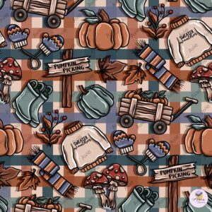 Preorder Autumn Pumpkin Pick