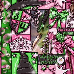 Preorder Green Patchwork GNT