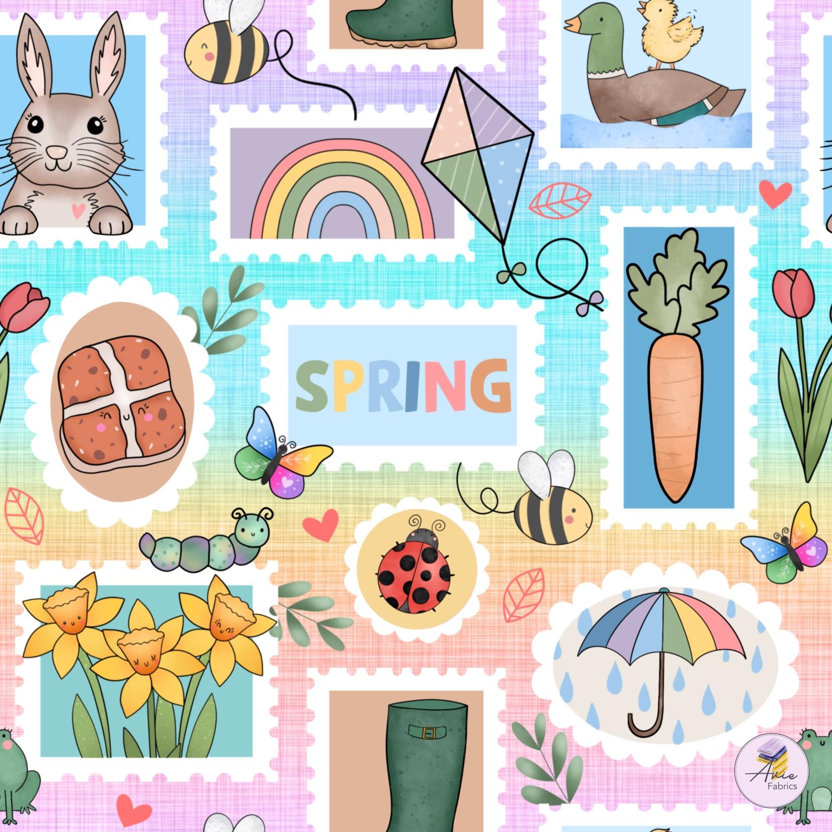Preorder Spring Stamps – Avie Fabrics