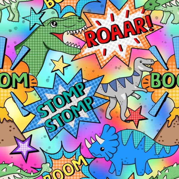 Preorder Comic Book Dinos