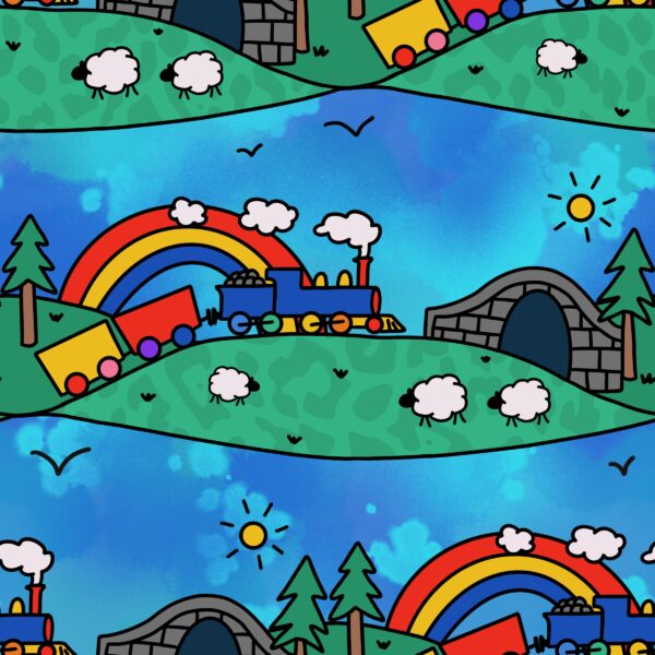 Preorder Rainbow Farm Billy Train