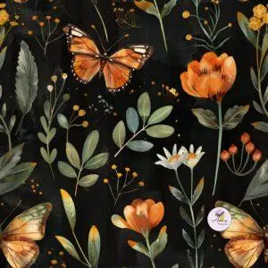 autumn butterfly