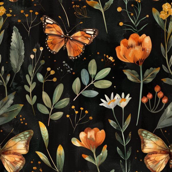 autumn butterfly