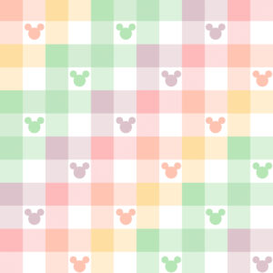 Green Mouse Gingham