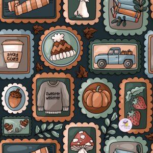 Autumn Stamps