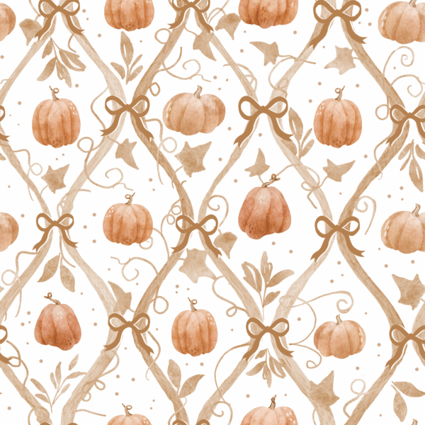 Pumpkin Vines Bright