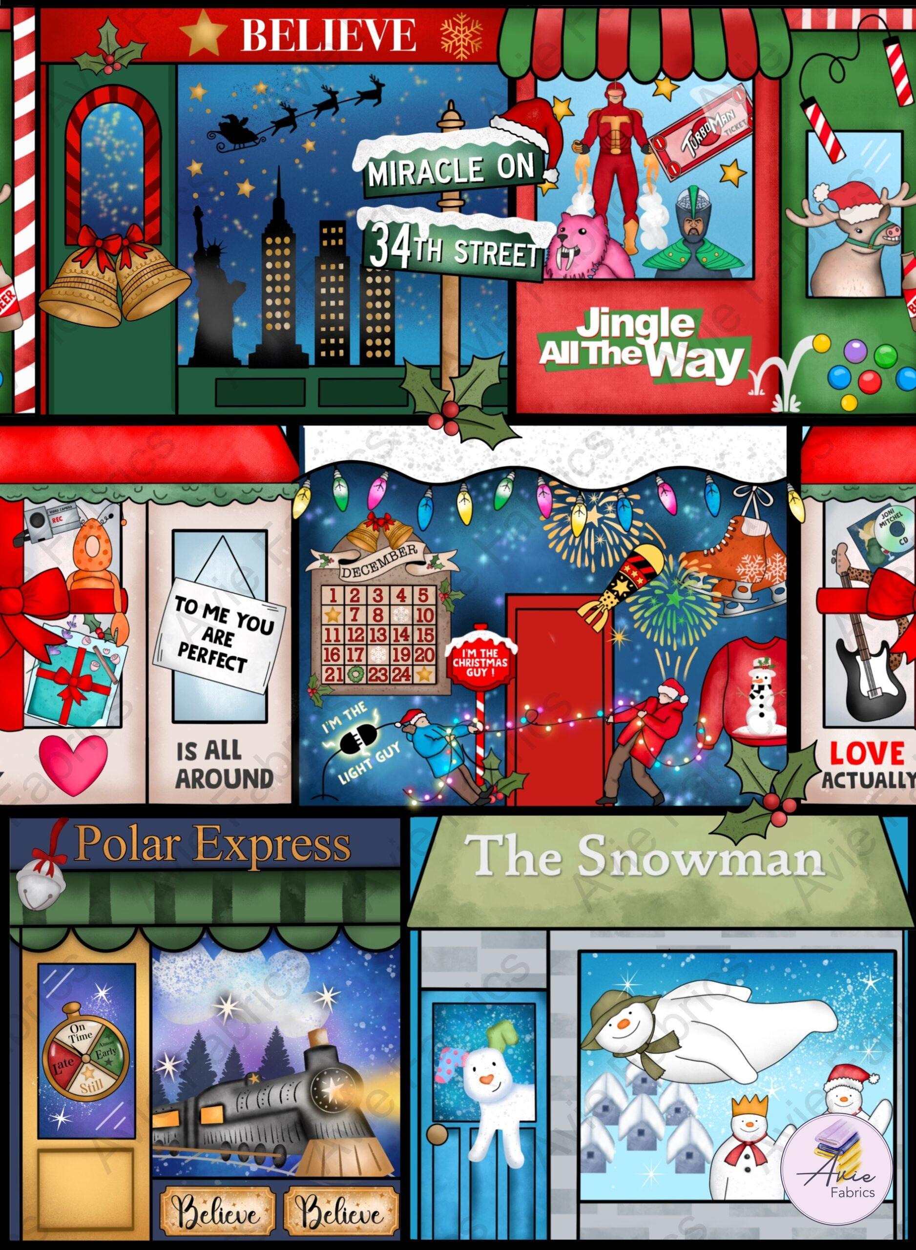 Christmas Shops 2 - Indymoon Illustrations