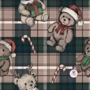 Preorder Green Tartan Bear