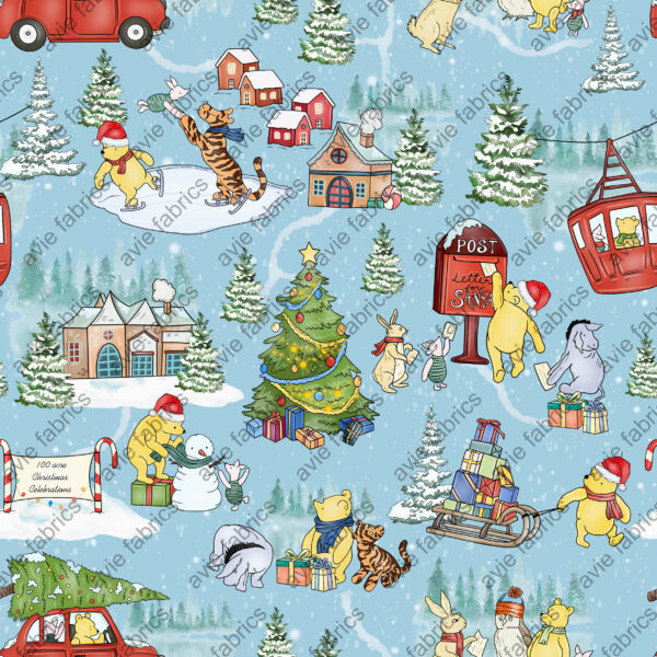 Preorder Xmas Blue Pooh
