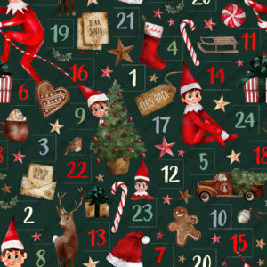 Preorder Elf Advent Green
