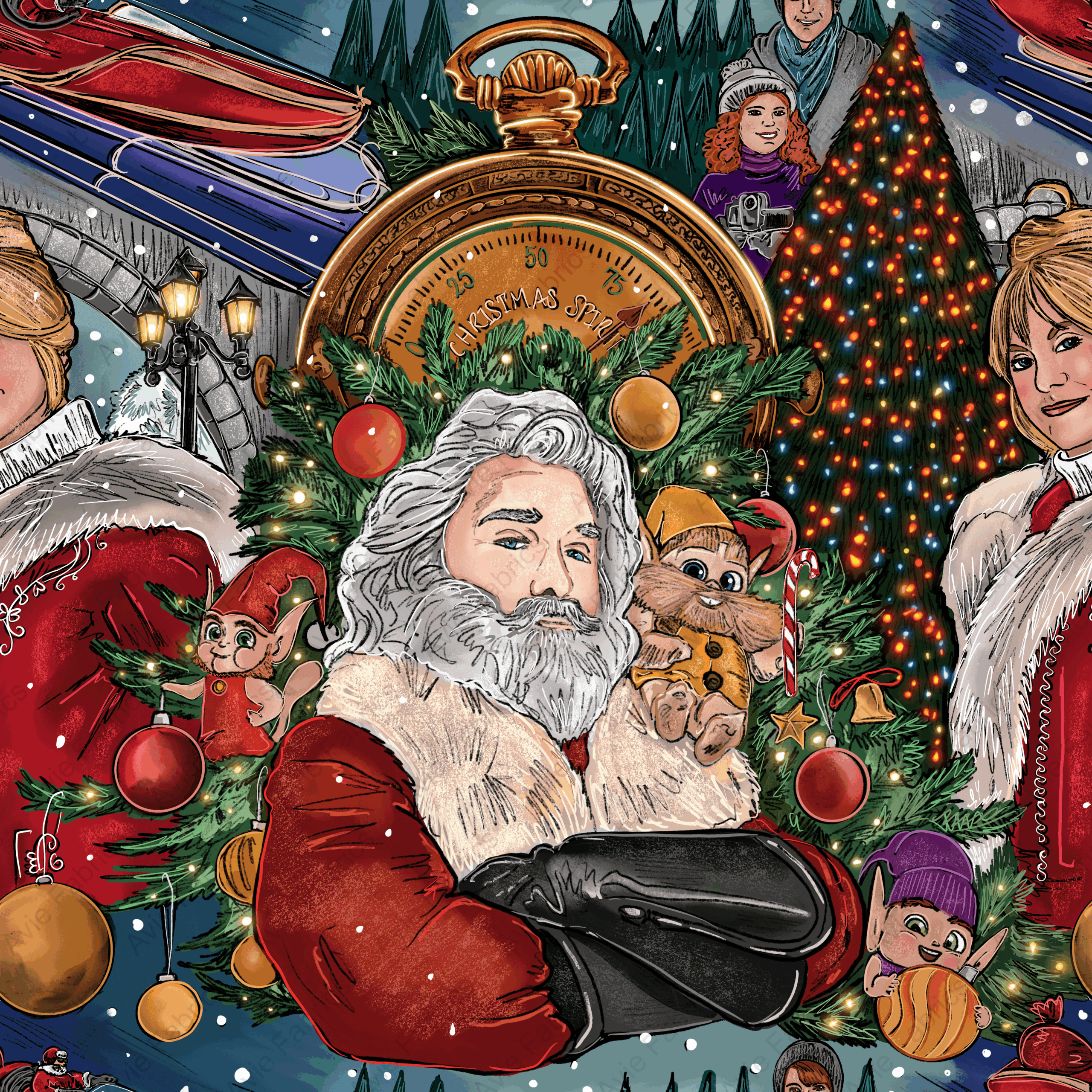 Xmas Chronicle by Inspired Illustrations