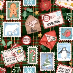 Preorder Green Check Stamps