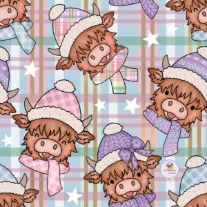 Preorder Blue Check Cow