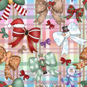 Preorder Bows Plaid