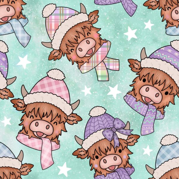 Preorder Mint Highland Cows