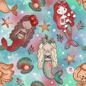 Preorder Christmas Mermaids
