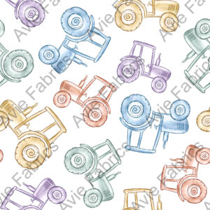 Preorder Watercolour Tractors