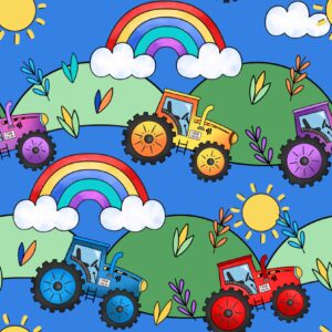 Preorder Blue Hilly Tractors