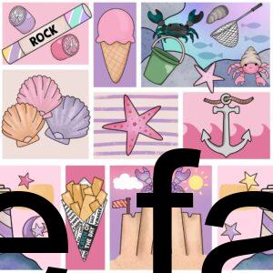 Preorder Seaside Patch Pink