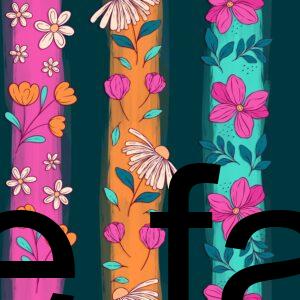 Preorder Zoey Floral Stripe