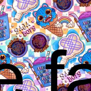 Preorder K-pop-summer-ombre-check