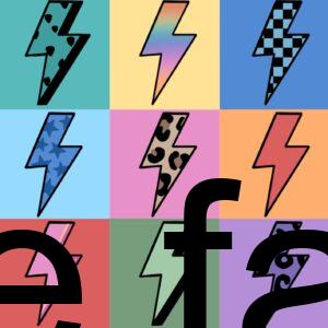 Preorder Flash Patchwork Rainbow