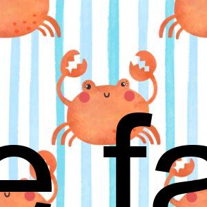 Preorder Stripe Blue Crabs