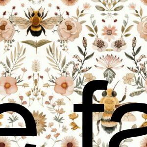Preorder Floral Bees DDS
