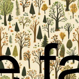 Preorder Whimsical Forest Green