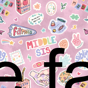 Preorder Middle Sis - Peony