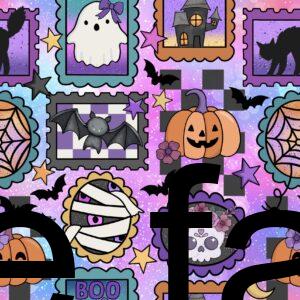 Preorder halloween stamps purple
