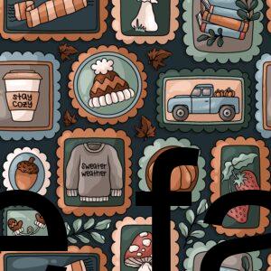 Preorder autumn stamps gnt