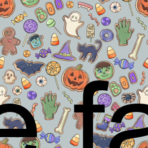 Preorder Spooky Cookies Grey