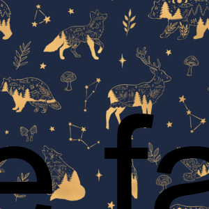 Preorder Woodland-Celestials-Lineart