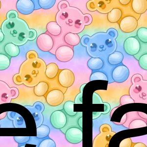 Preorder Gummy bear ombre