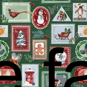Preorder Christmas Stamps - Mistletoe