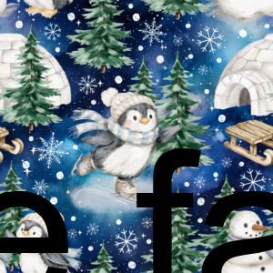 Preorder Penguin Skating Party Night