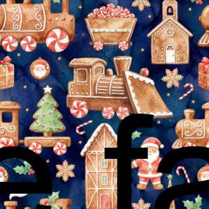 Preorder Gingerbread Train